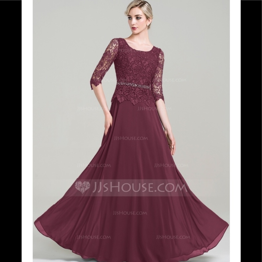 JJ’s House Mother of the Bride Formal Chiffon Dress